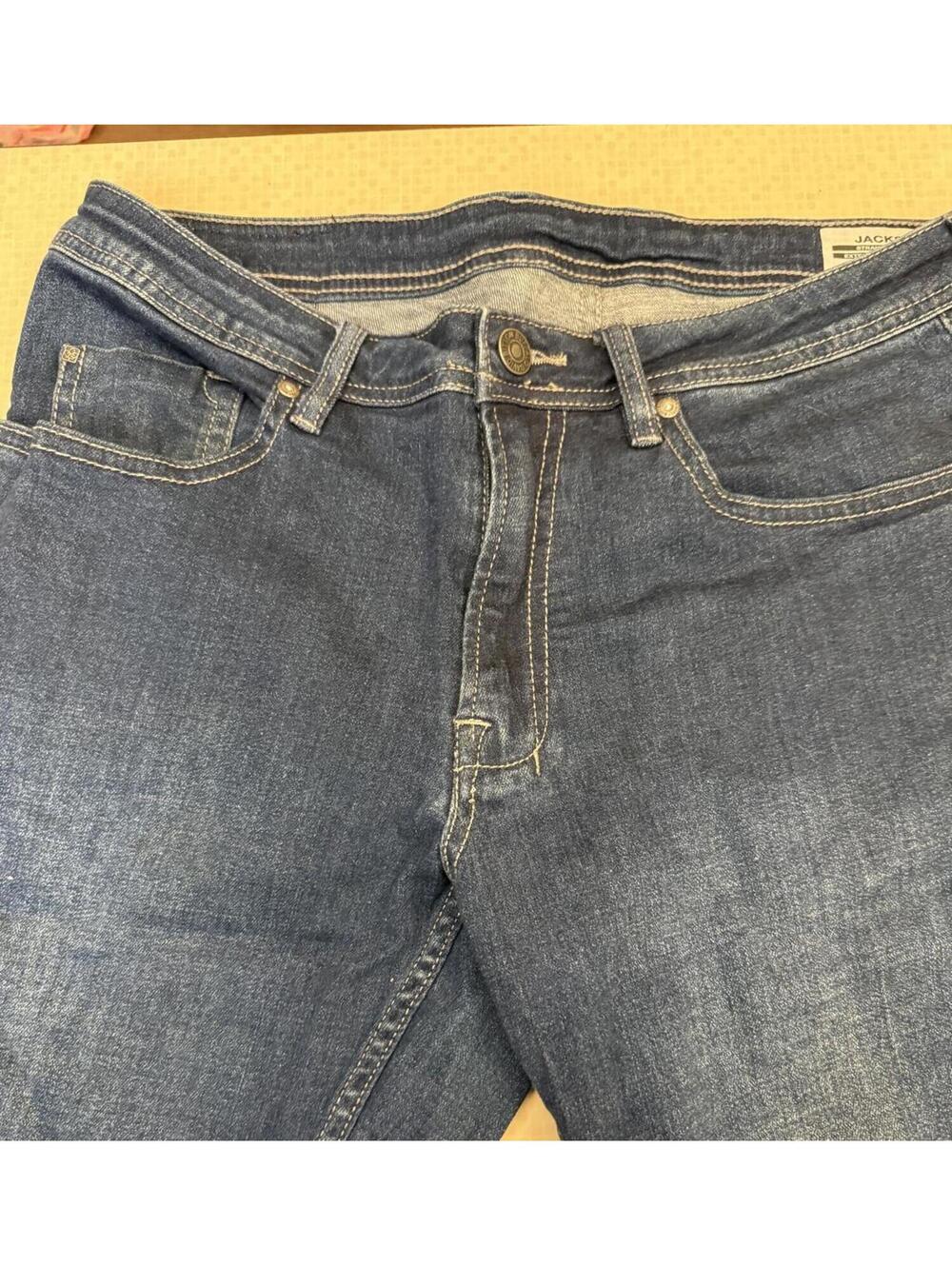 Levi’s Denizen Jackson Straight Stretch Jeans Men’s 34x30 Medium Wash Denim